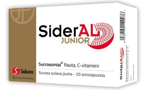SiderAL Junior rauta 14 mg 20 pss