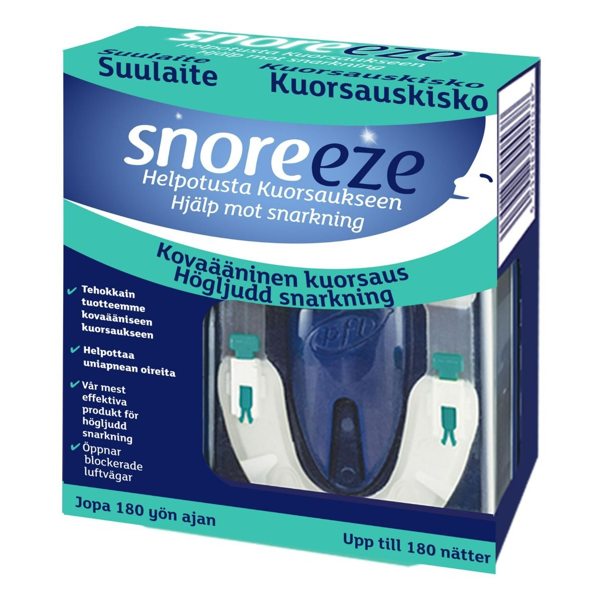 Snoreeze Kuorsauskisko 1 kpl