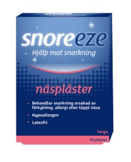 Snoreeze Näsplåster Large, 10 st