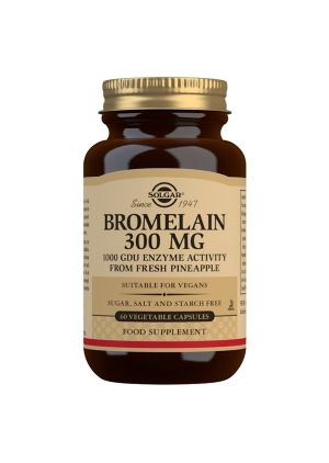 Solgar Bromelaiini 300 mg, 60 kaps.