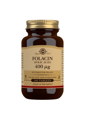 Solgar Foolihappo (Folic Acid) 400 µg, 100 tabl.
