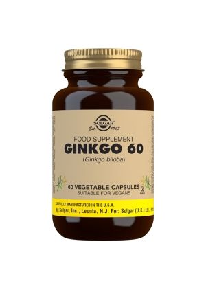 Solgar Ginkgo Biloba, 60 kaps.