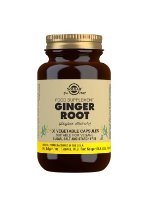 Solgar Inkivääri (Ginger Root) 520 mg, 100 kaps.