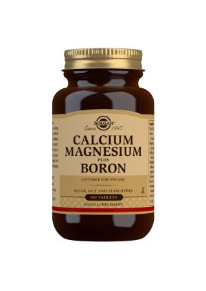 Solgar Kalsium-magnesium-boori, 100 tabl.