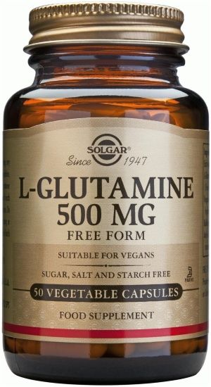 Solgar L-Glutamiini 500 mg 50 kaps.