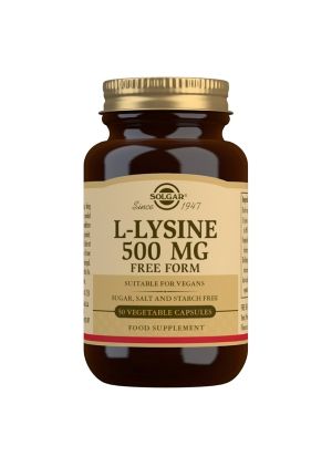Solgar L-Lysiini 500 mg, 50 kaps.