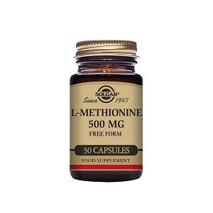 Solgar L-Metioniini 500 mg, 30 kaps