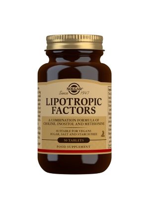 Solgar Lipotrooppiset tekijät (Lipotropic Factors), 50 tabl