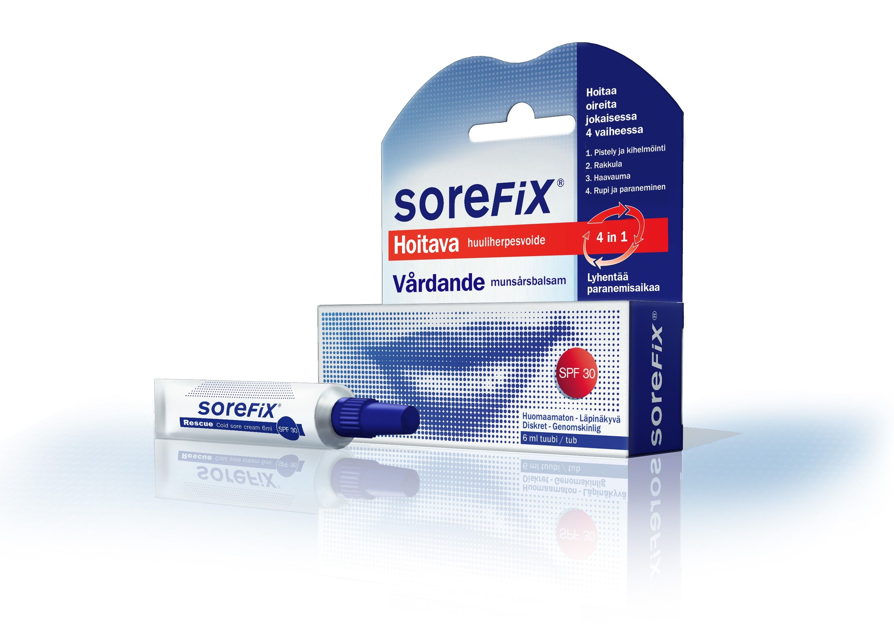 SoreFix Hoitava huuliherpesvoide, 6 ml