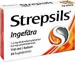 Strepsils Ingefära, 24 st