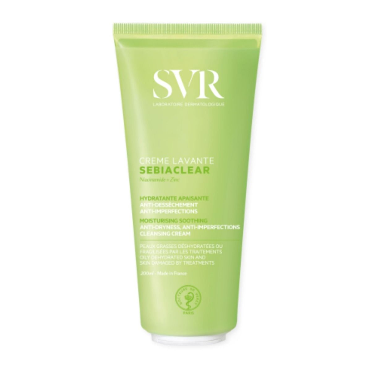 SVR Sebiaclear creme lavant kosteuttava pesuvoide 200 ml
