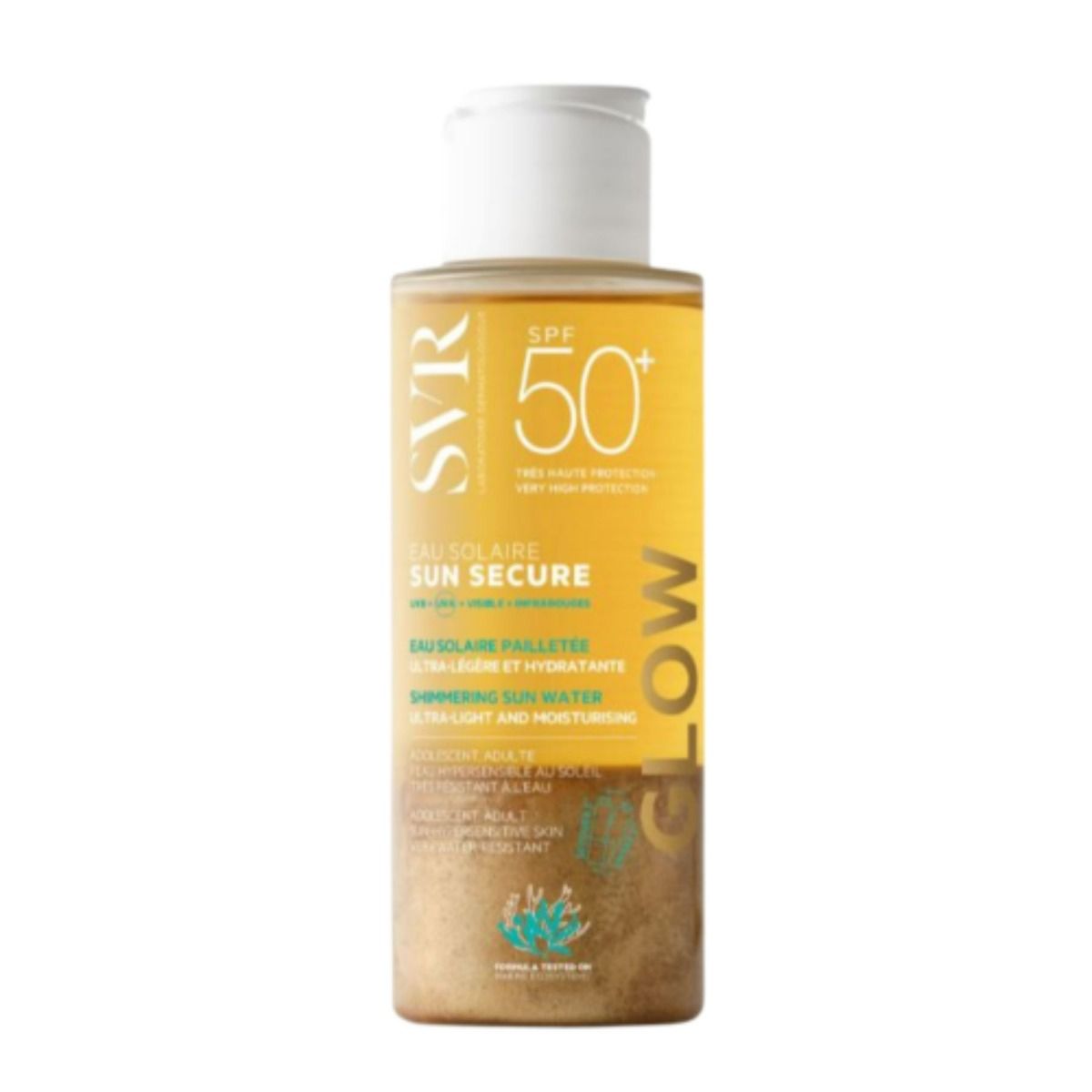 SVR Sun Secure Eau Solaire Glow SPF50+ Aurinkovesi 100 ml