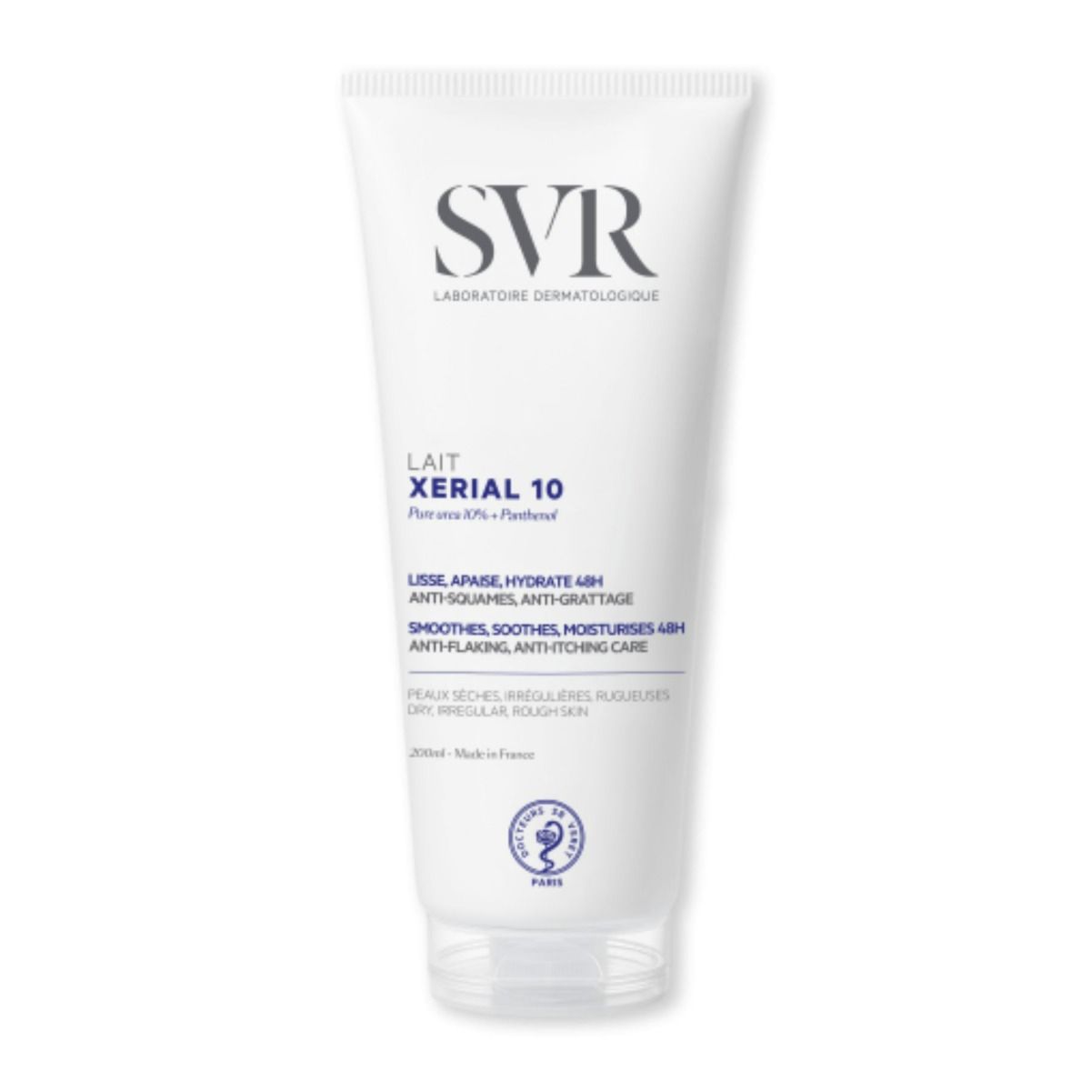 SVR Xerial lait 10 vartalovoide kuivalle ja karhealle iholle 200 ml