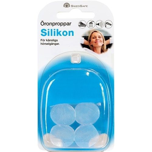 SwedSafe Korvatulpat silikonia, 2 paria