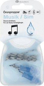 SwedSafe Musiikki / Uinti Korvatulpat Large, 1 pari