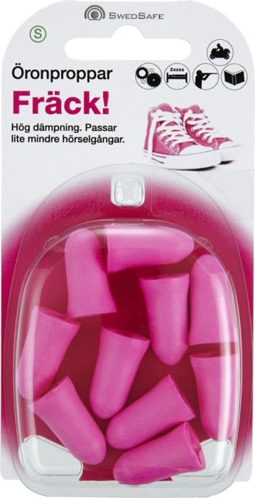 SwedSafe Original Fräck Korvatulpat small, 5 paria