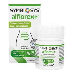 Symbiosys Alflorex+ bifidobakteerivalmiste +kalsium 30 kaps