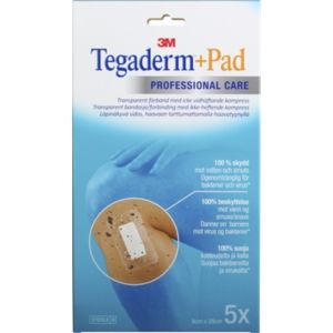 Tegaderm+ Haavakalvo tyynyllä 9X20cm 5 kpl