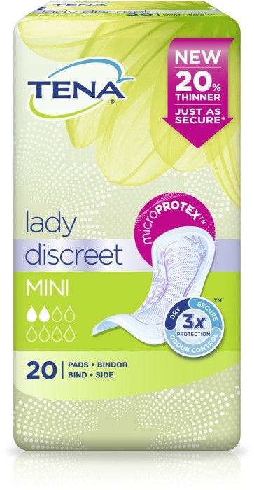 TENA Discreet Ultra Pad Mini 20 kpl