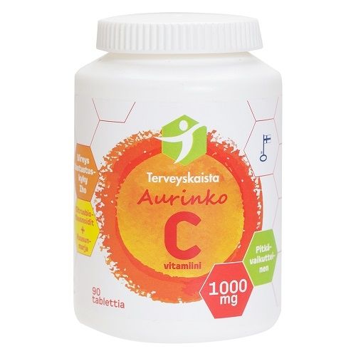 Terveyskaista Aurinko C 1000 mg, 90 tabl