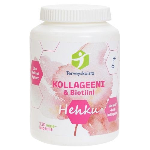 Terveyskaista Hehku Kollageeni & Biotiini, 120 kaps