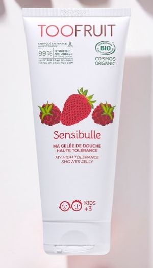 Toofruit Sensibulle suihkugeeli Strawberry & Raspberry 200ml
