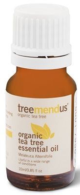 Treemendus Organic Tea Tree Oil, 10 ml