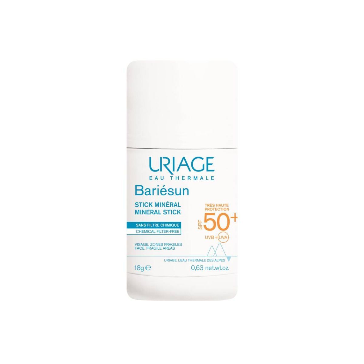 Uriage Bariesun SPF50+ Mineral Stick aurinkosuojapuikko 18g