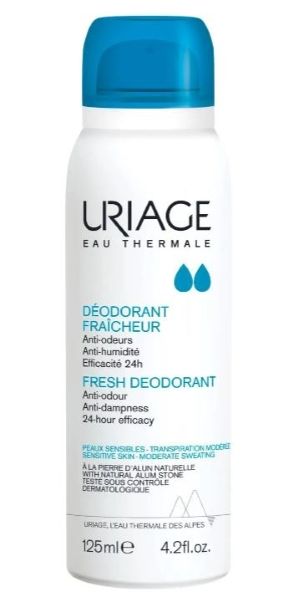 Uriage Deodorant Fresh Spray 125 ml