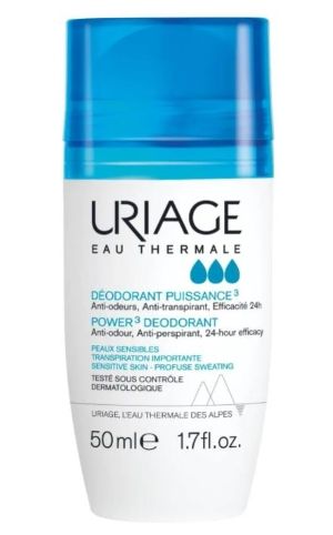 Uriage Power3 Deodorant Roll-On 50 ml