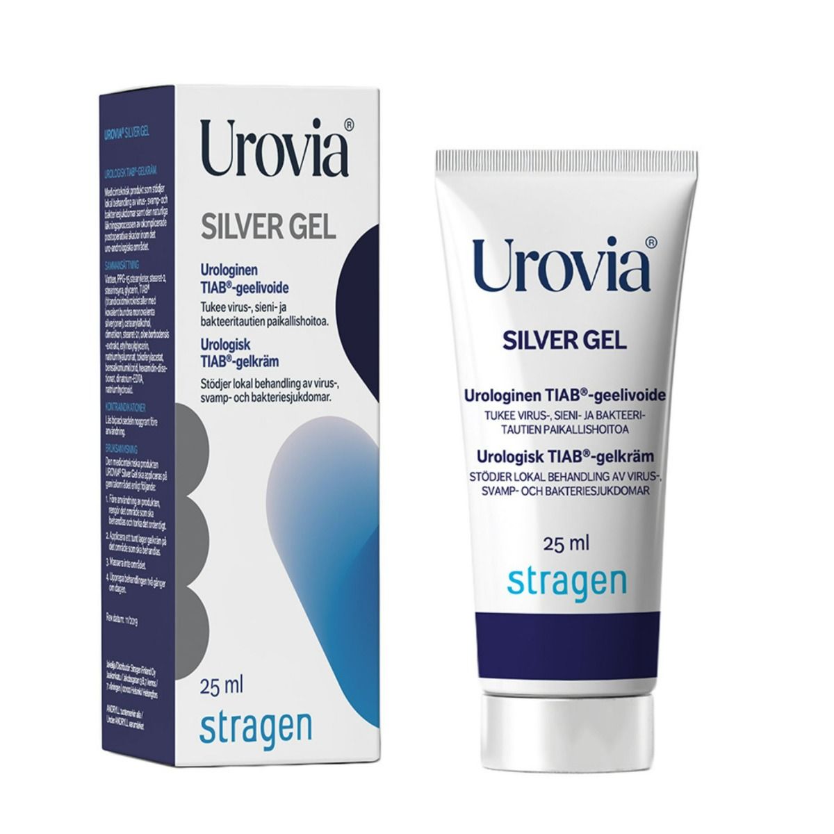 Urovia Silver Gel miesten intiimialueen geeli 25 ml