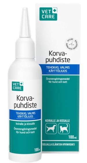 Vetcare Korvapuhdiste 100 ml