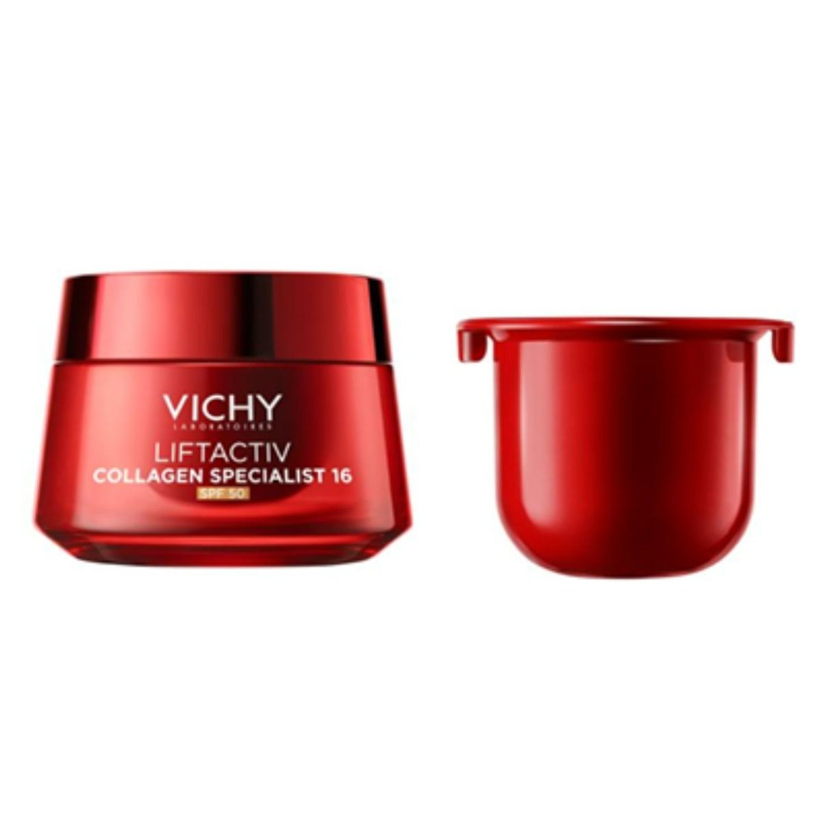 Vichy Liftactiv Collagen Specialist 16 päivävoide SPF50 50ml Refill täyttöpakkaus