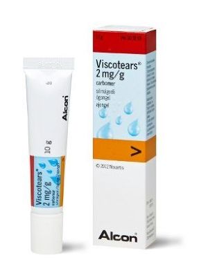 VISCOTEARS 2 mg/g 10 g silmägeeli