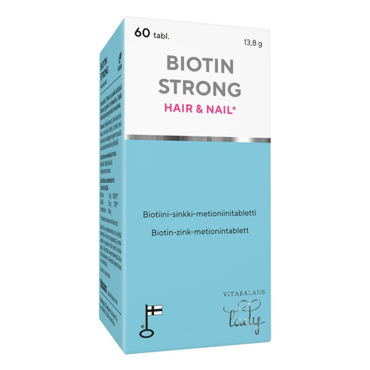 Vitabalans Biotin Strong Hair & Nail 60 tabl. 