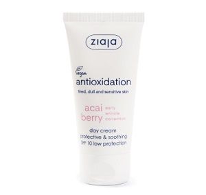 Ziaja Acai Berry rauhoittava ja suojaava päivävoide SK10 50 ml