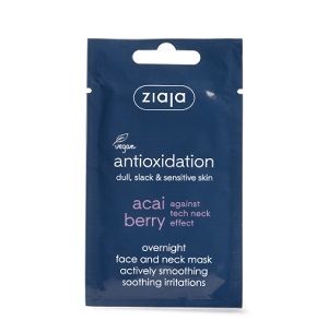 Ziaja Acai Berry silottava naamio kasvoille ja kaulalle 7 ml