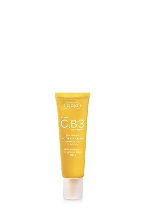 Ziaja C.B3 kasvoseerumi 30 ml + kasvovesi 120 ml setti