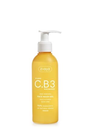 Ziaja C.B3 vitamiini puhdistusgeeli kasvoille 190 ml