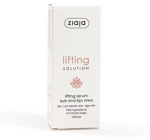 Ziaja Lifting kohottava 40+ seerumi silmien ja huulten ympärysiholle 30 ml