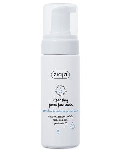 Ziaja Puhdistusvaahto herkälle ja punoittavalle iholle 150 ml