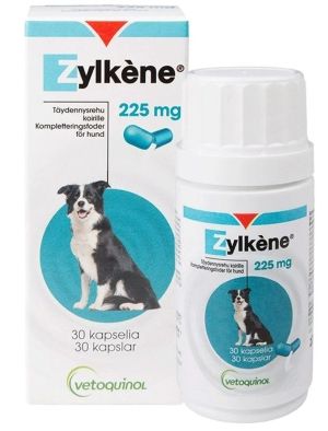 Zylkene kaps. Keskikokoisille koirille 10-30 kg 30 kaps