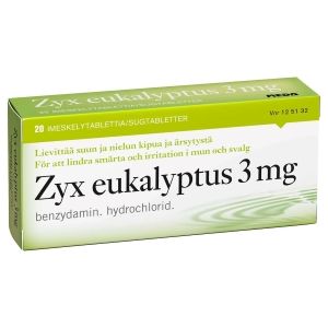 ZYX EUKALYPTUS 3 mg 20 fol imeskelytabl